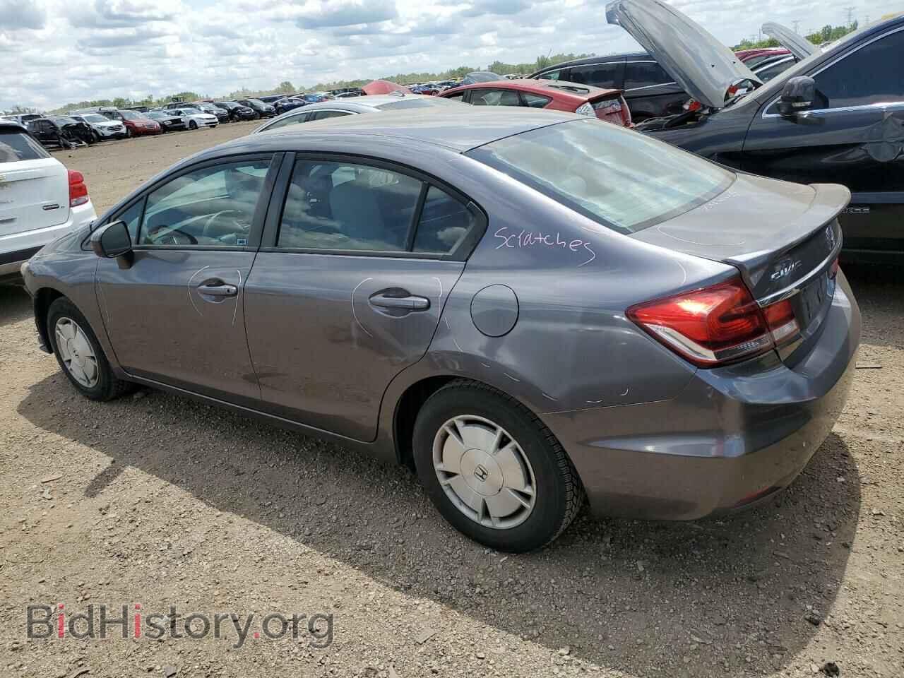 2014 HONDA CIVIC - VIN: 2HGFB2F63EH511895 - Фото 2