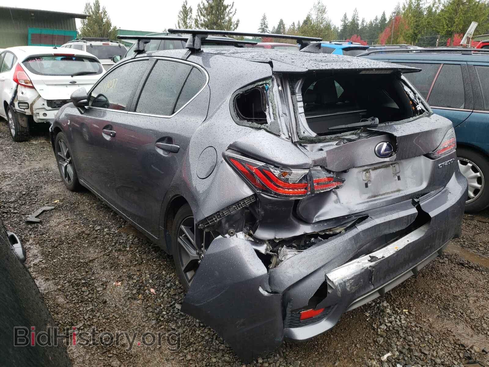 2014 LEXUS CT 200 - VIN: JTHKD5BH7E2177300 - Фото 3