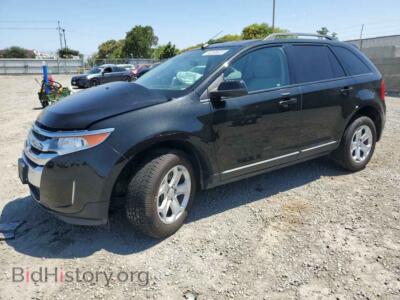 2014 Ford EDGE SEL, black — VIN 2FMDK3JC1EBB41280, Copart