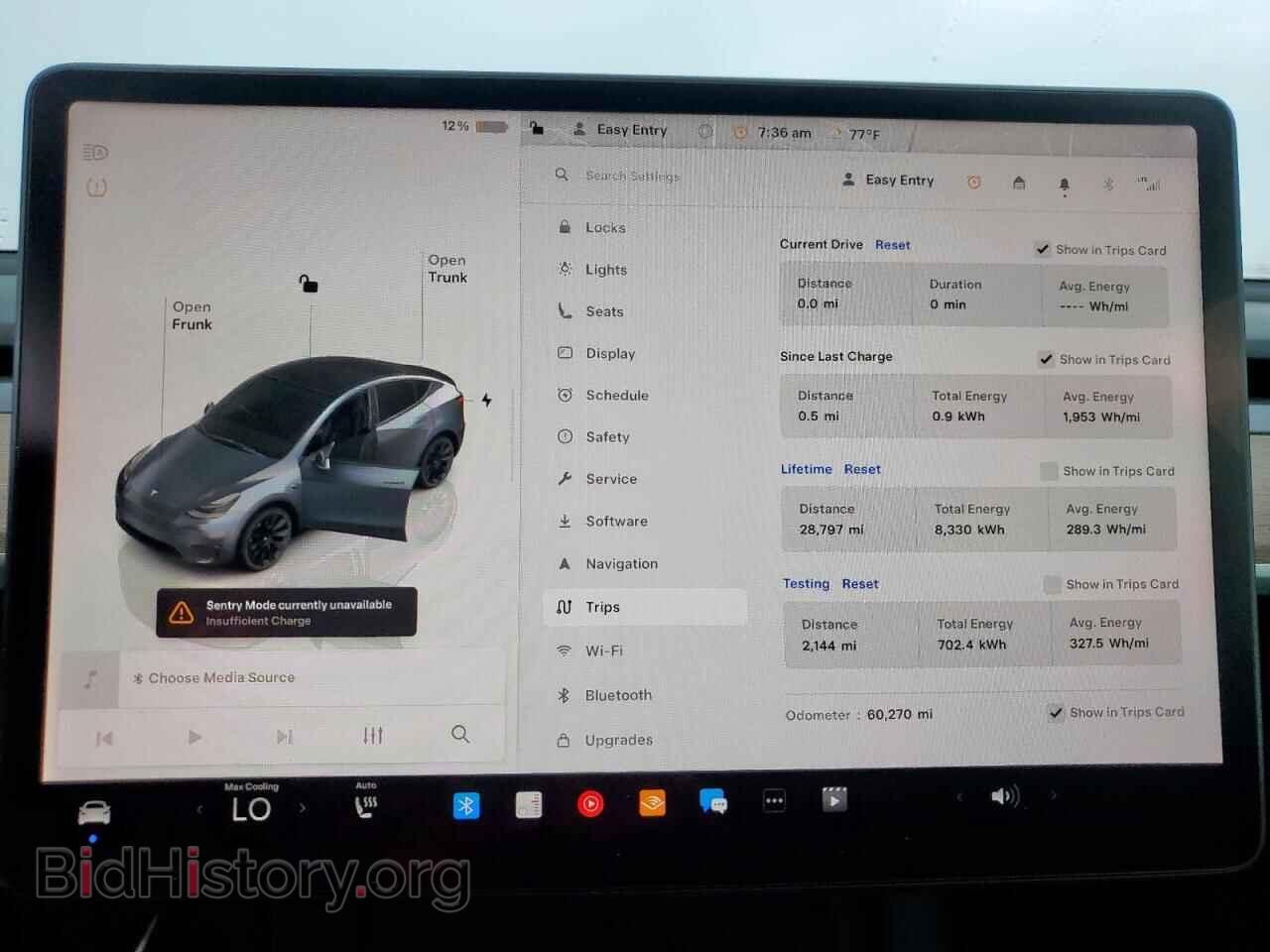 2022 TESLA MODEL Y - VIN: 7SAYGDEE3NA002392 - Photo 9