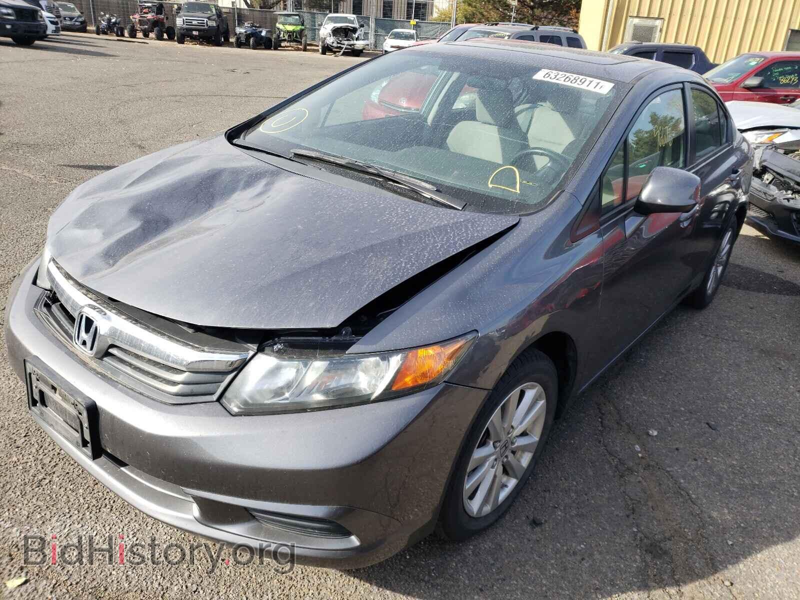 2012 HONDA CIVIC - VIN: 19XFB2F80CE327622 - Фото 2
