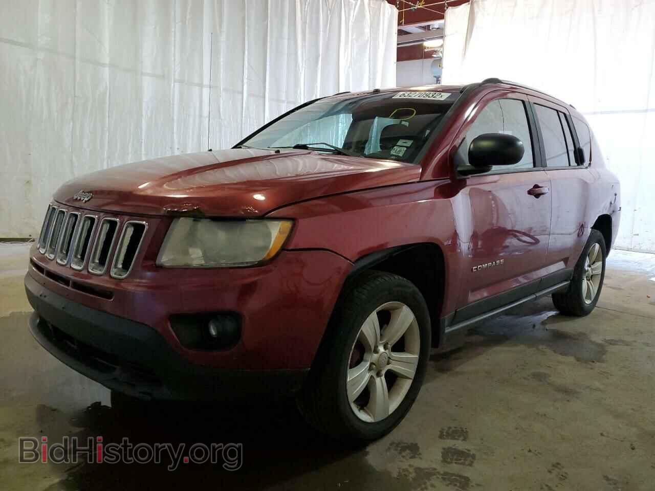 2012 JEEP COMPASS - VIN: 1C4NJDBBXCD549484 - Фото 2