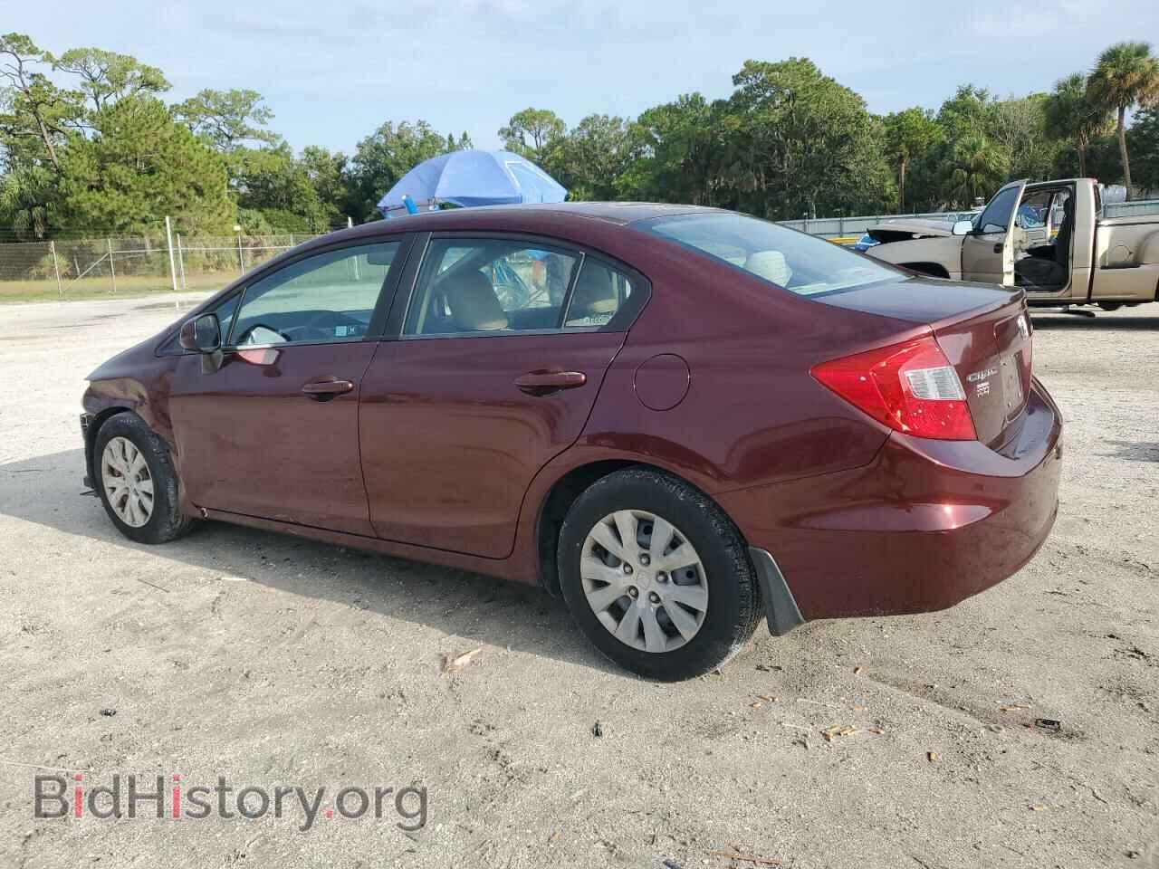 2012 HONDA CIVIC - VIN: 19XFB2F54CE095242 - Фото 2
