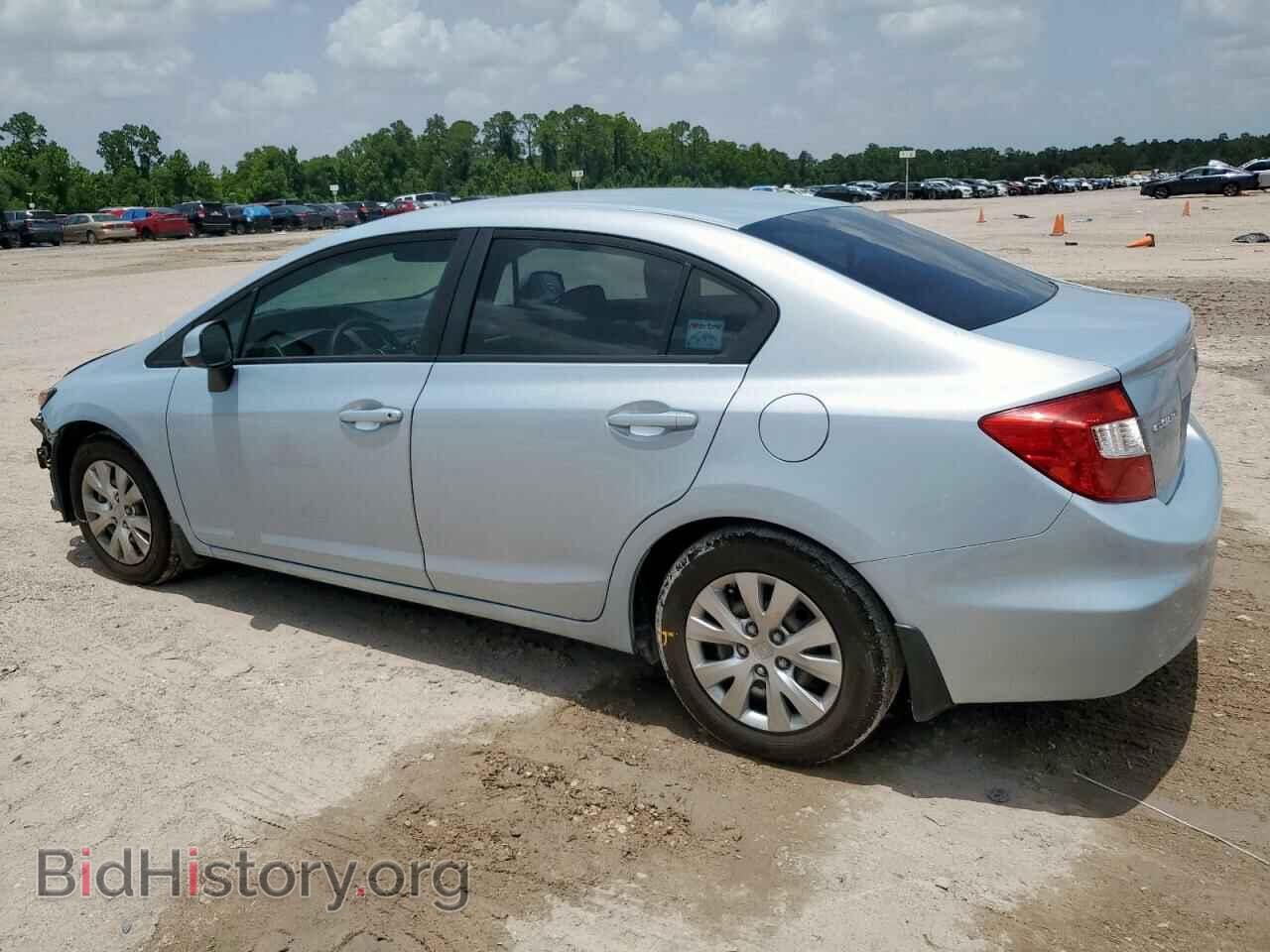 2012 HONDA CIVIC - VIN: 2HGFB2F56CH504329 - Фото 2