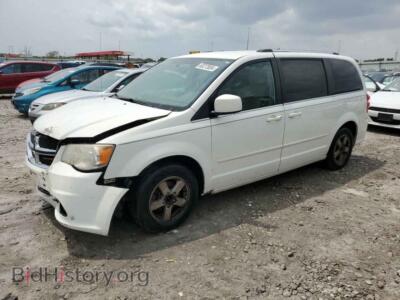 2011 Dodge CARAVAN Crew, белый — VIN 2D4RN5DG5BR764760, Copart