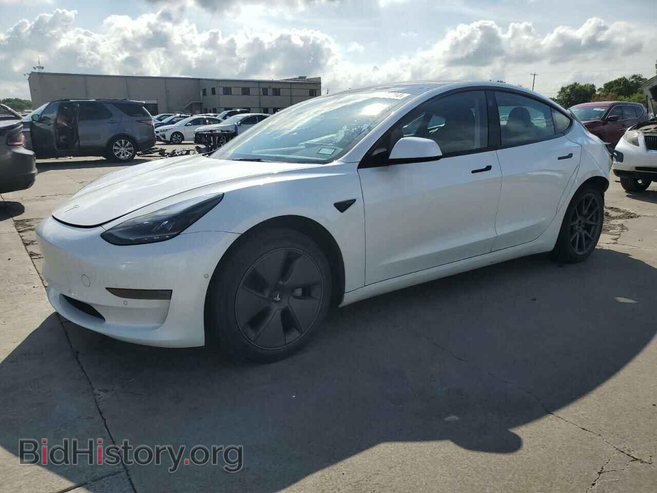 Photo 5YJ3E1EA7MF100772 - TESLA MODEL 3 2021