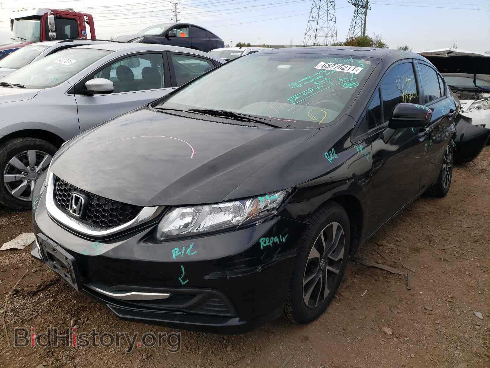 2014 HONDA CIVIC - VIN: 19XFB2F8XEE062100 - Фото 2