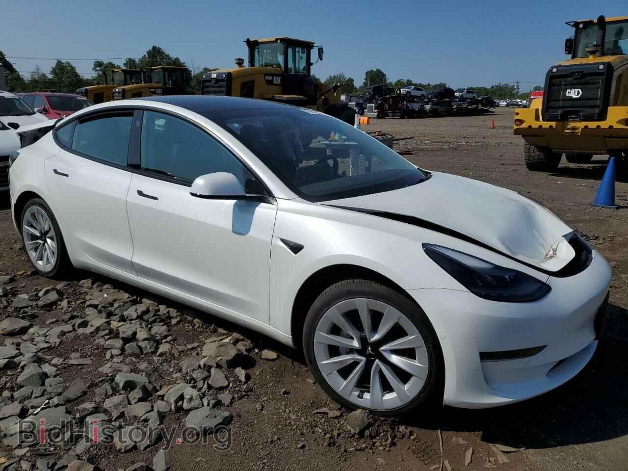 2022 TESLA MODEL 3 - VIN: 5YJ3E1EA0NF184936 - Фото 4