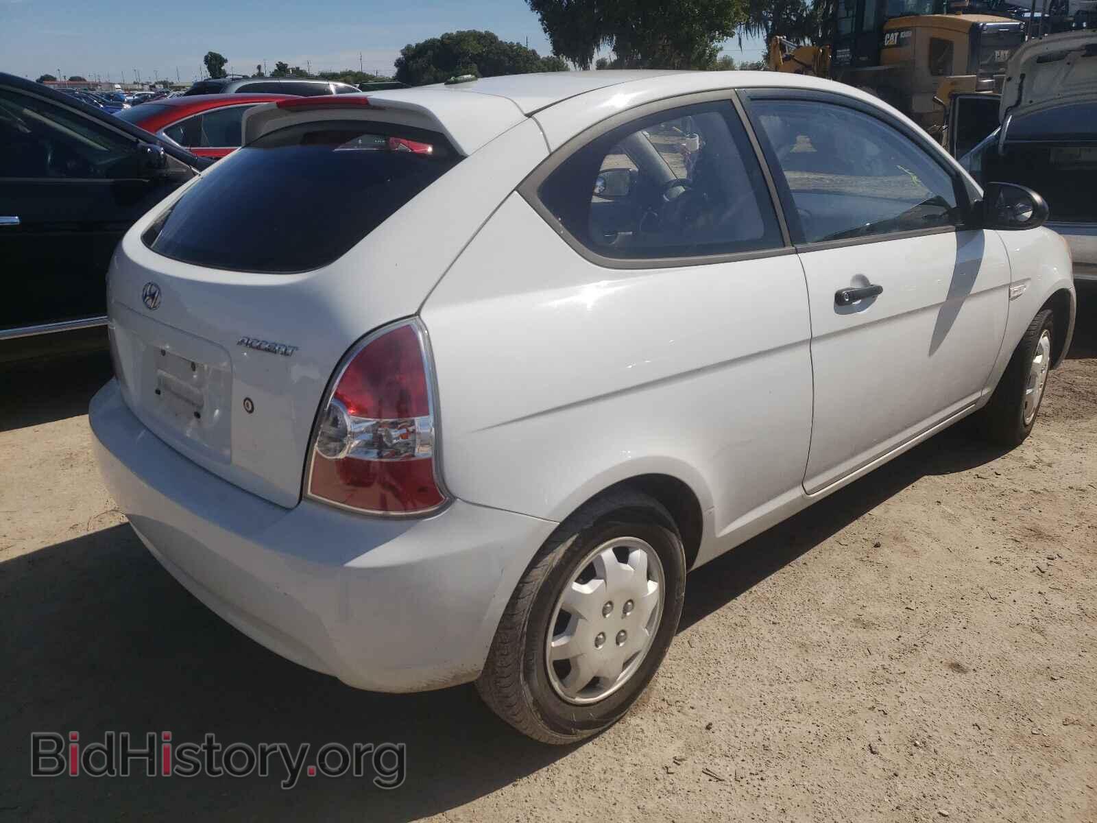 2008 HYUNDAI ACCENT - VIN: KMHCM36C98U091824 - Фото 4