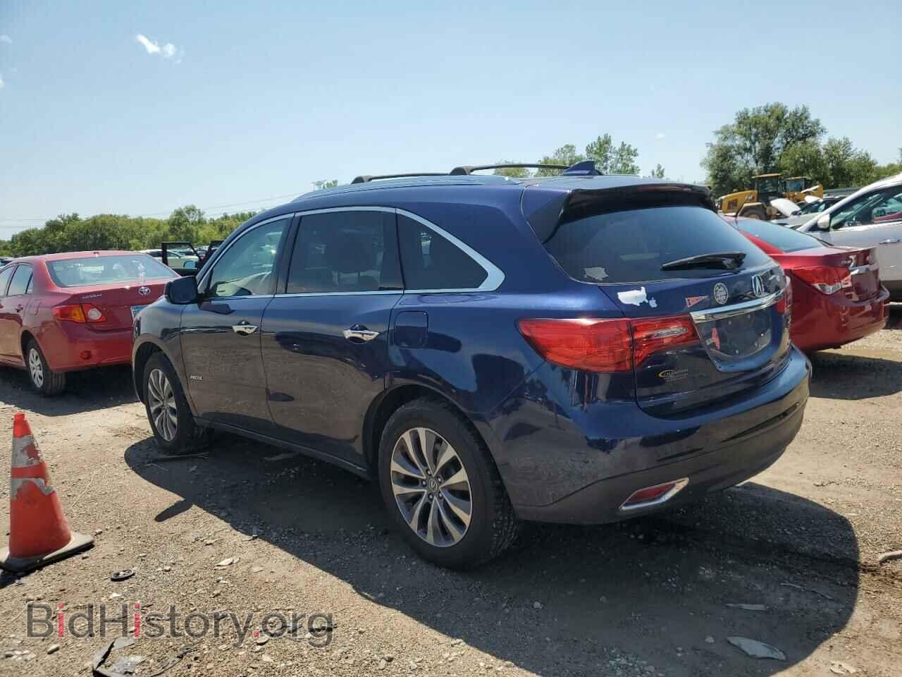 2015 ACURA MDX - VIN: 5FRYD4H42FB020216 - Фото 2