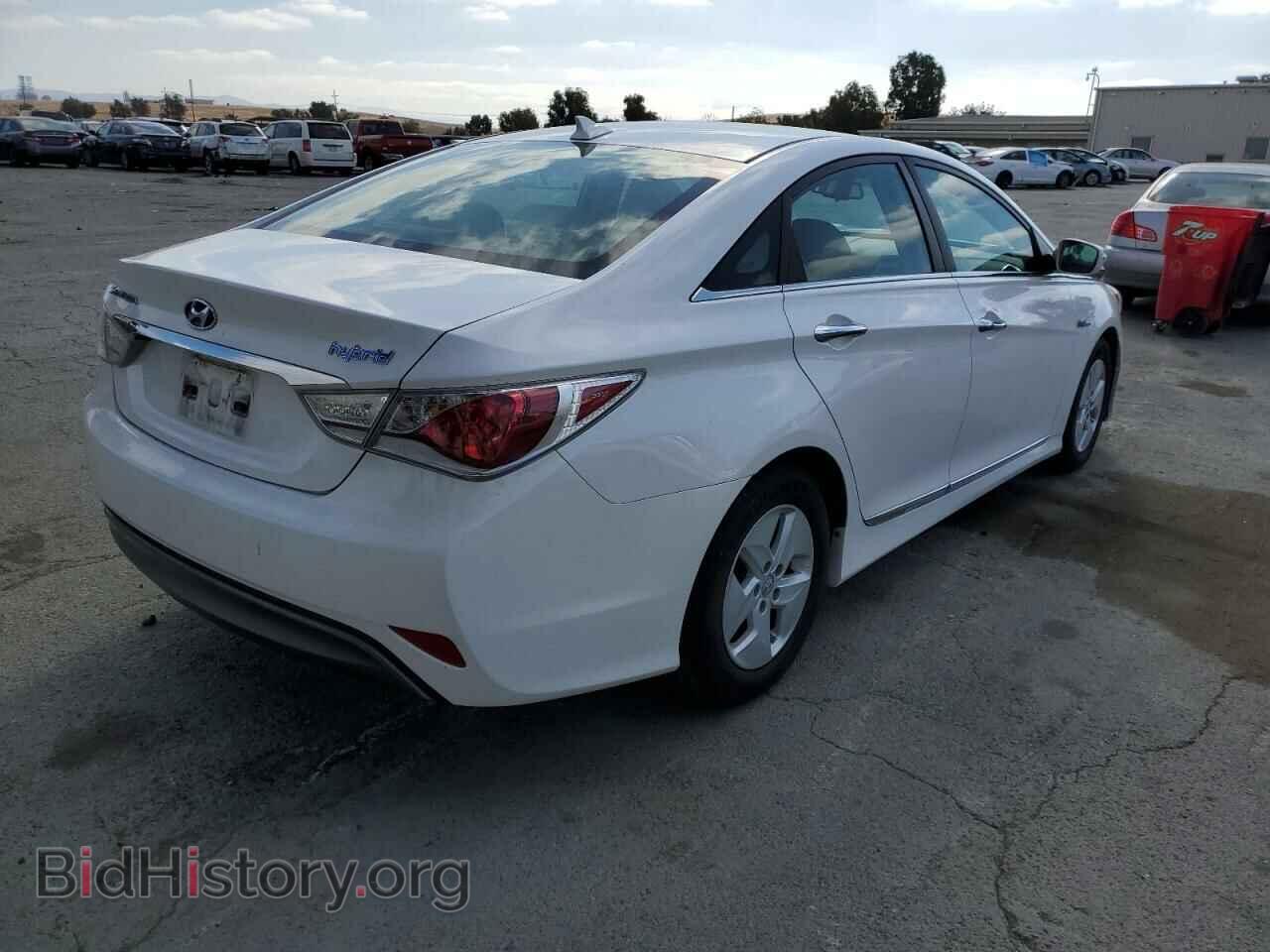 2012 HYUNDAI SONATA - VIN: KMHEC4A47CA044383 - Фото 4