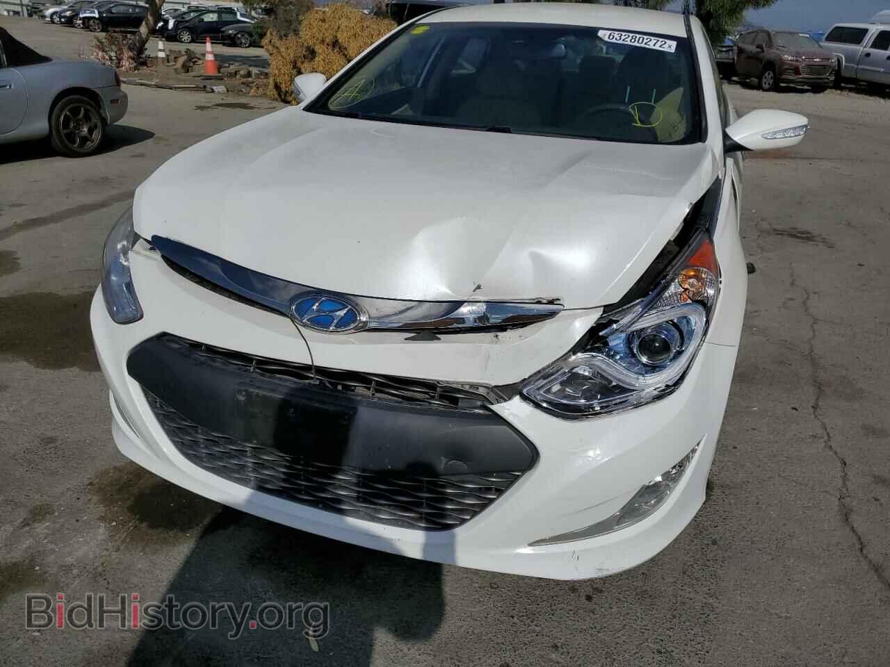 2012 HYUNDAI SONATA - VIN: KMHEC4A47CA044383 - Фото 9