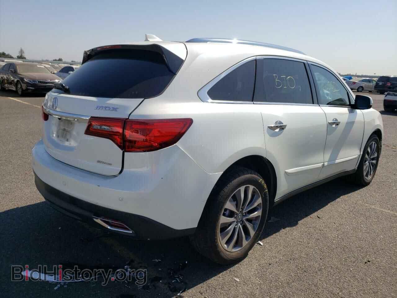 2014 ACURA MDX - VIN: 5FRYD4H47EB014510 - Фото 4