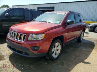 2011 Jeep COMPASS Sport, red — VIN 1J4NT1FB0BD224791, Copart