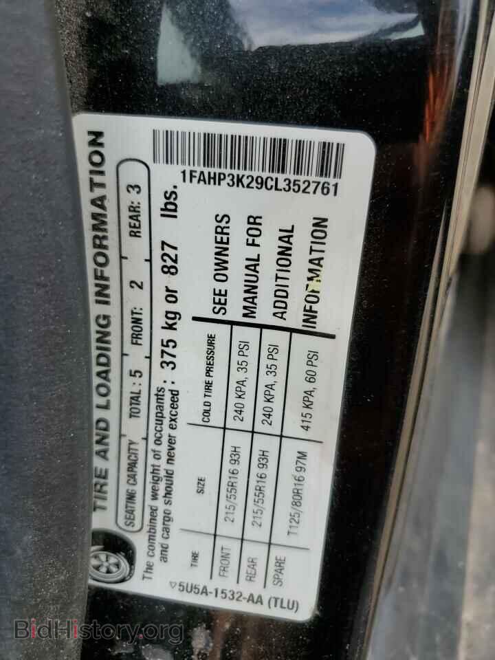 2012 FORD FOCUS - VIN: 1FAHP3K29CL352761 - Photo 13