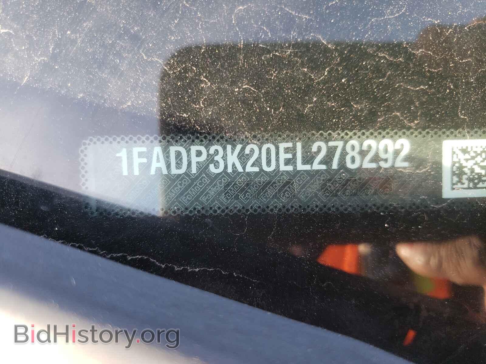 2014 FORD FOCUS - VIN: 1FADP3K20EL278292 - Фото 10