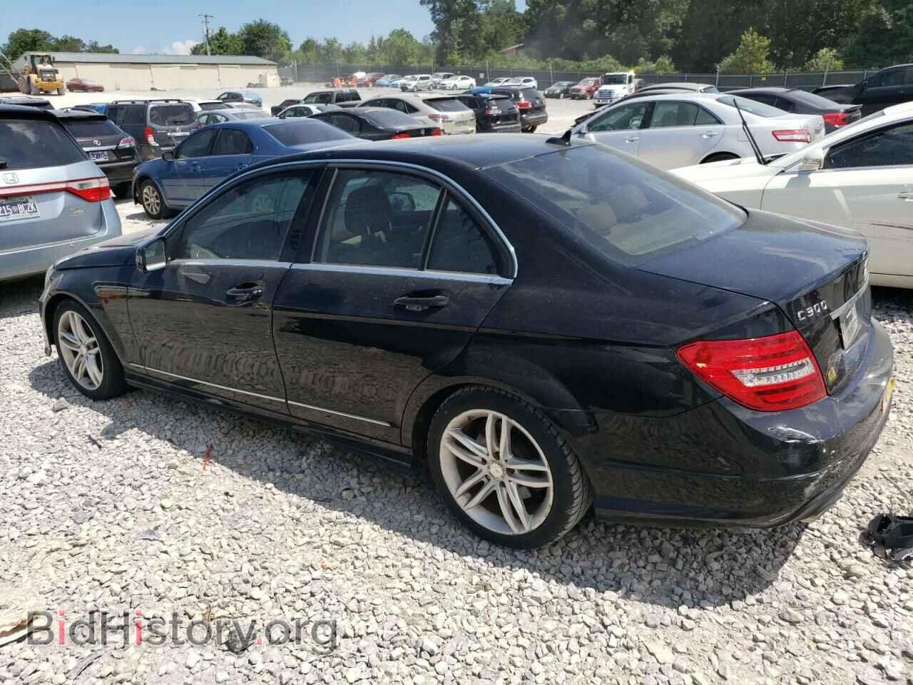 2012 MERCEDES-BENZ C-CLASS - VIN: WDDGF8BB2CR202340 - Фото 2