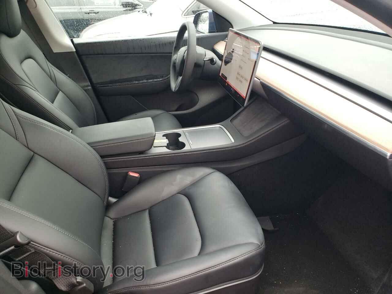 2022 TESLA MODEL Y - VIN: 7SAYGDEFXNF373254 - Фото 5
