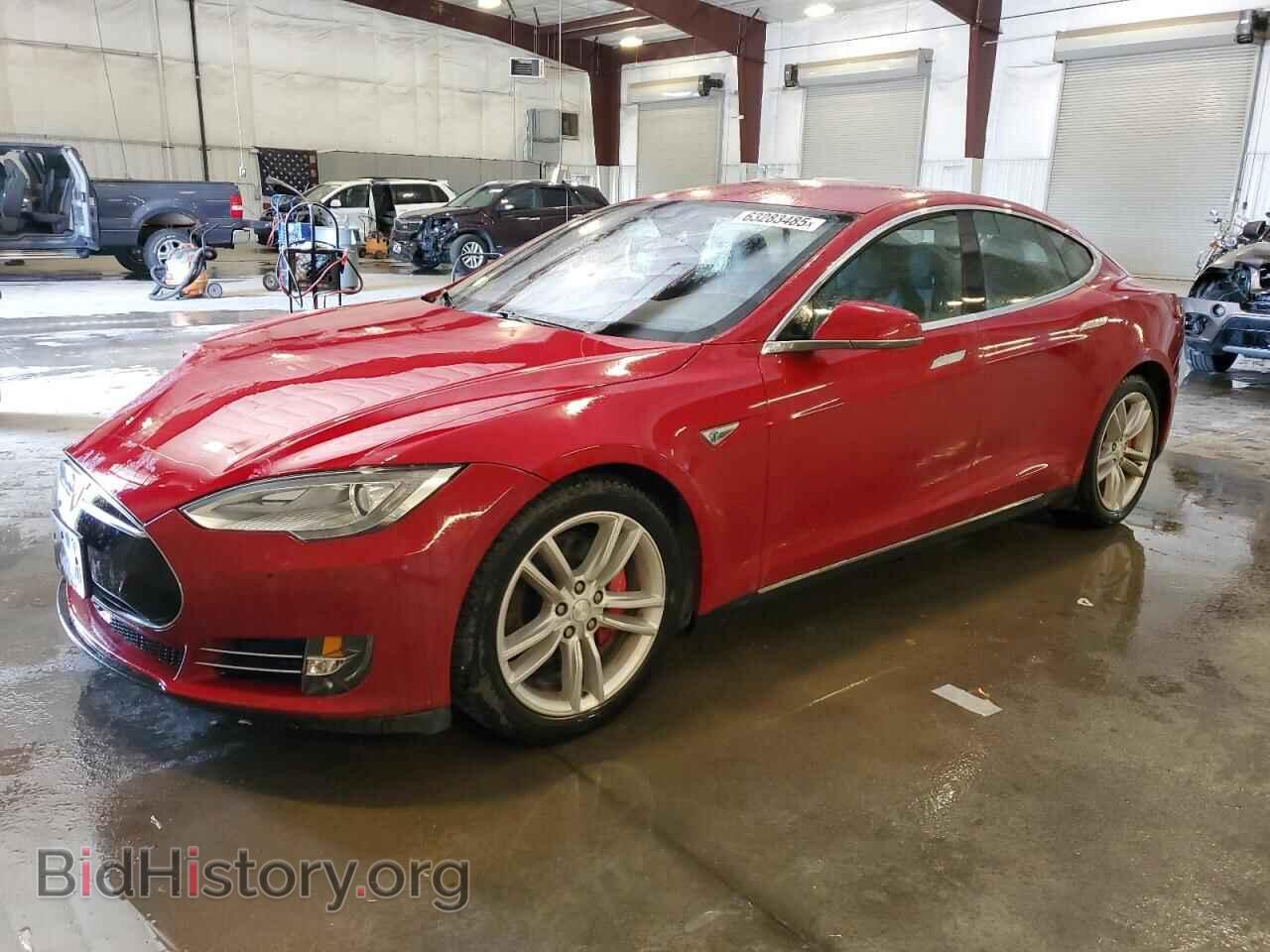 Photo 5YJSA1E42FF101963 - TESLA MODEL S 2015