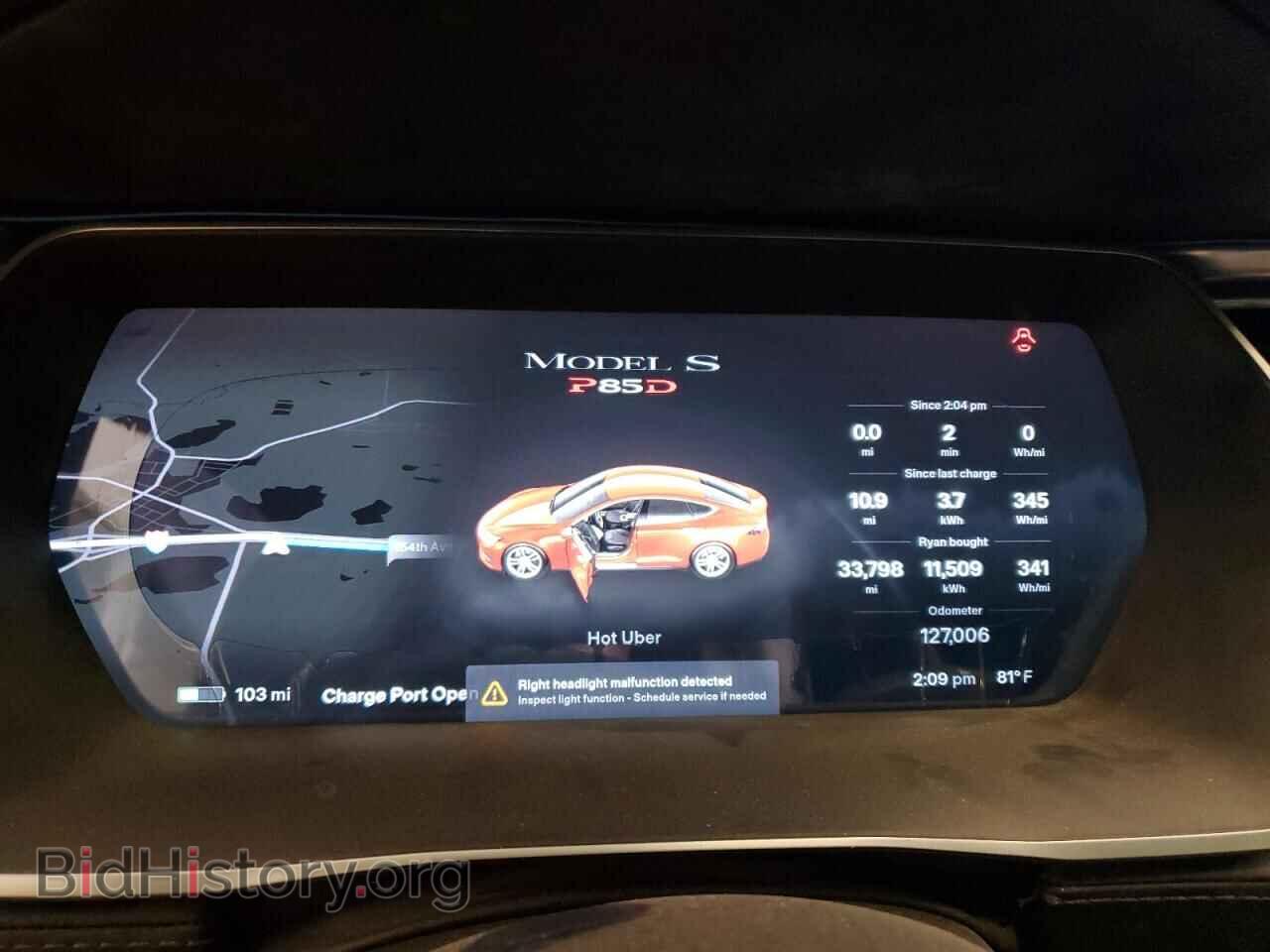 2015 TESLA MODEL S - VIN: 5YJSA1E42FF101963 - Photo 9