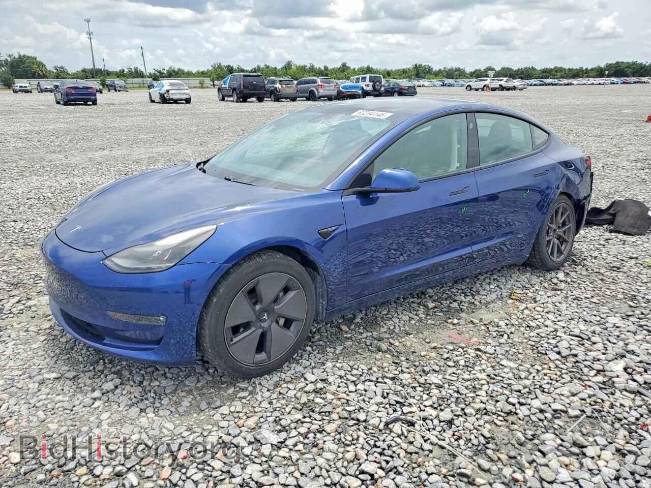 Photo 5YJ3E1EBXMF869193 - TESLA MODEL 3 2021