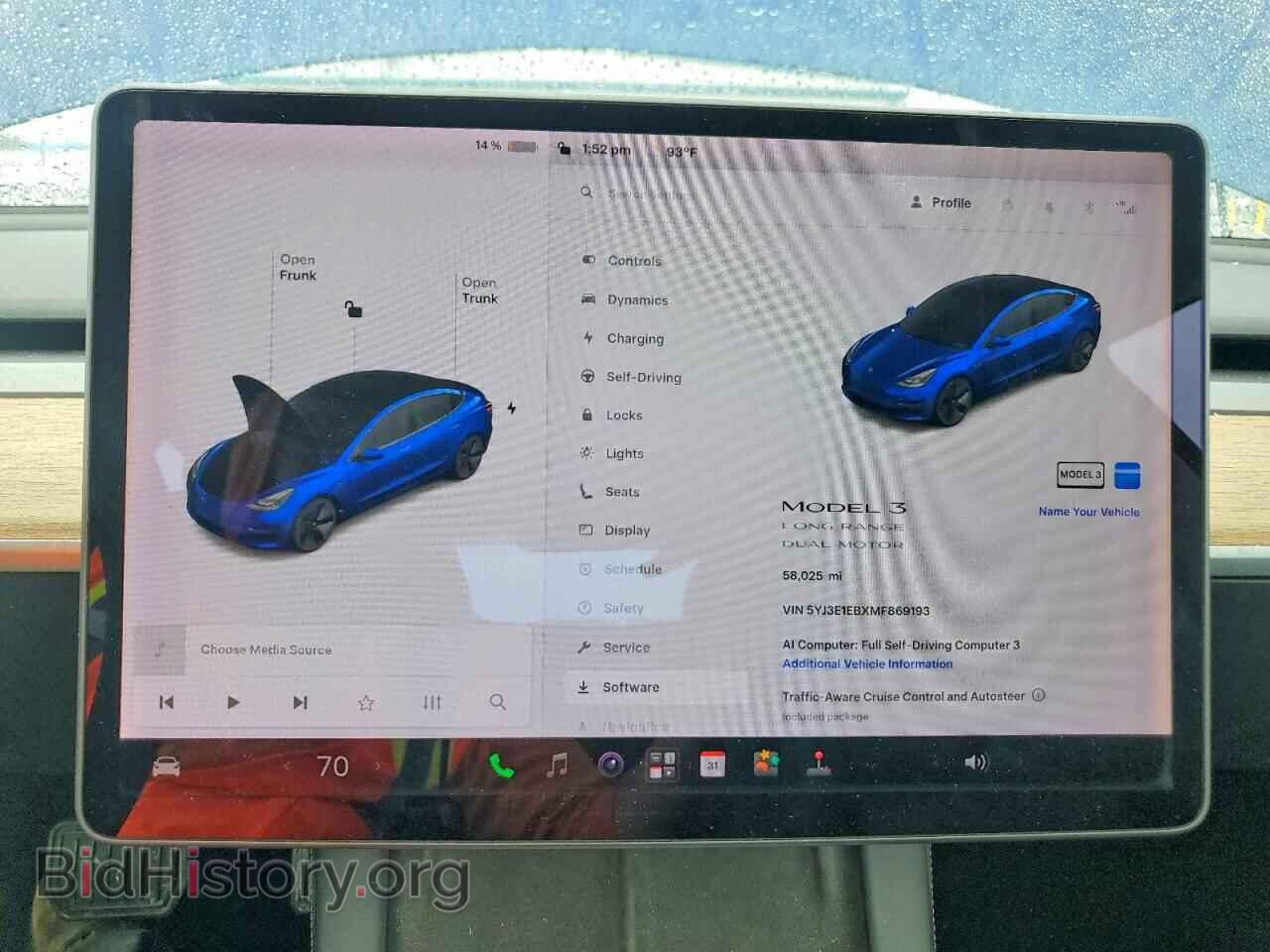 2021 TESLA MODEL 3 - VIN: 5YJ3E1EBXMF869193 - Photo 9
