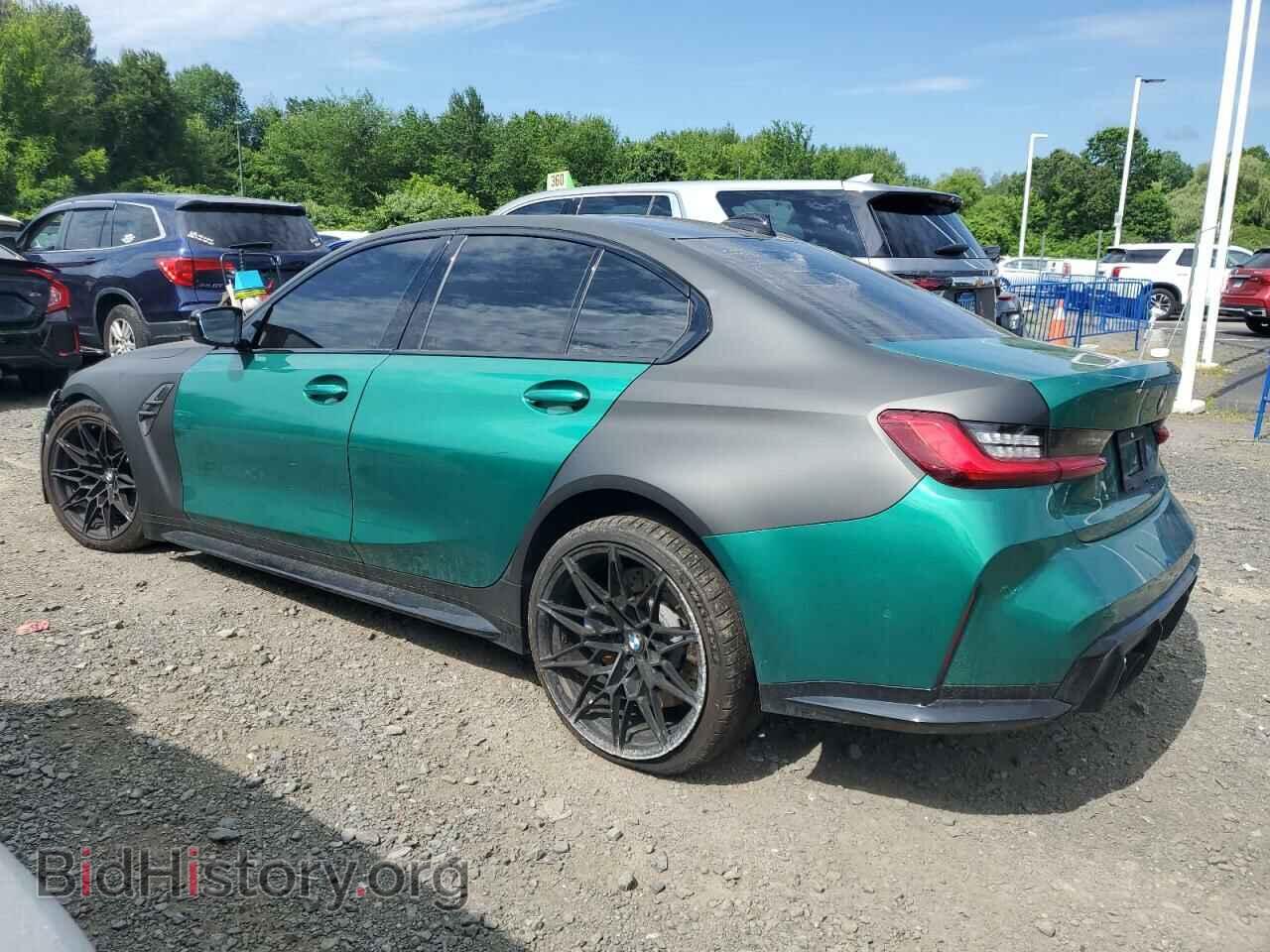 2021 BMW M3 - VIN: WBS53AY06MFL18174 - Photo 2