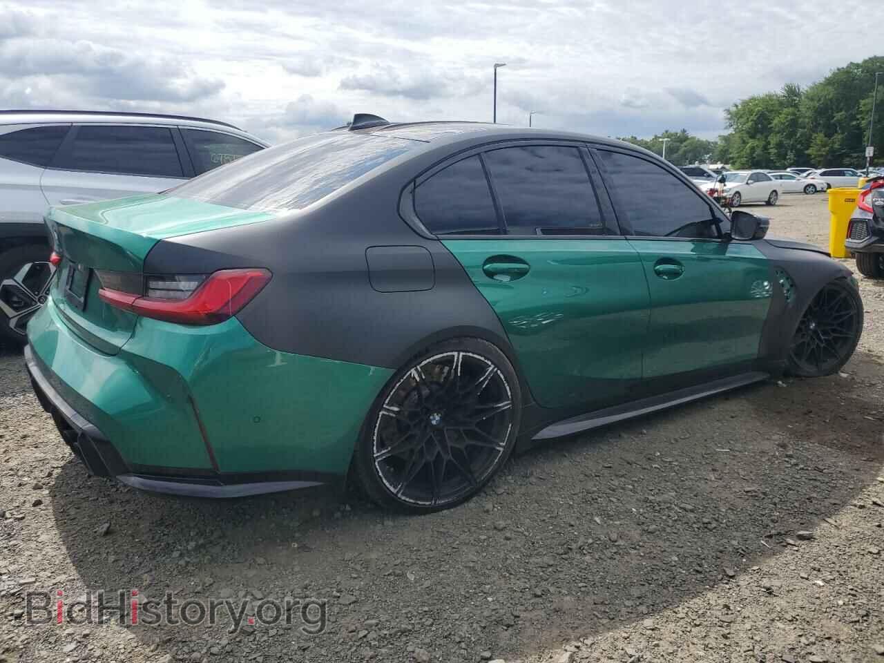 2021 BMW M3 - VIN: WBS53AY06MFL18174 - Photo 3