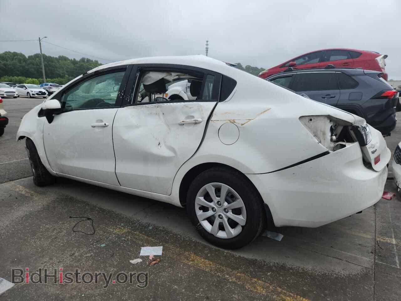 2013 KIA RIO - VIN: KNADM4A37D6243875 - Фото 2
