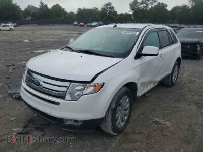 2010 Ford EDGE Limited, white — VIN 2FMDK3KC5ABB08517, Copart