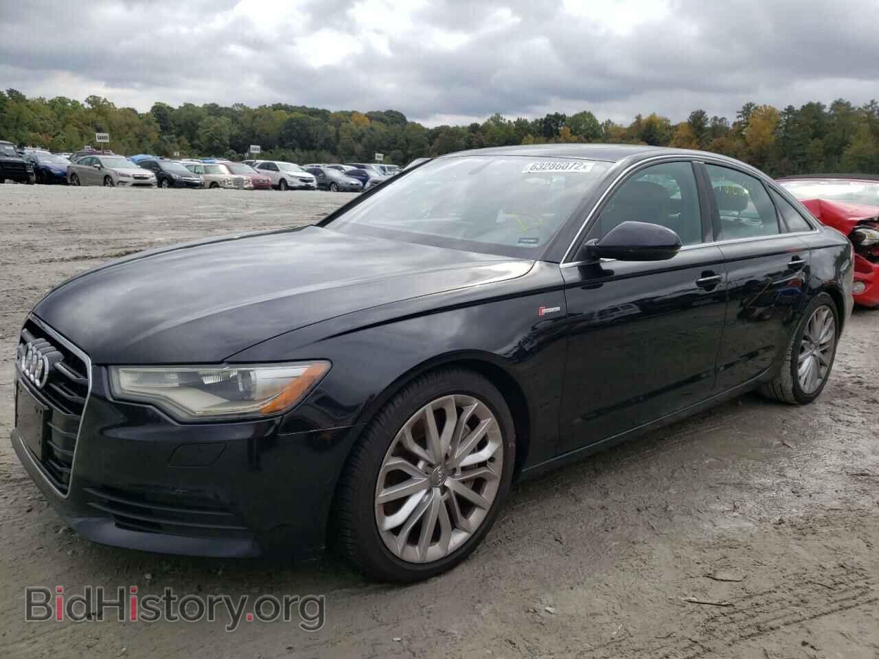 2012 AUDI A6 - VIN: WAUGGAFC9CN086575 - Фото 2