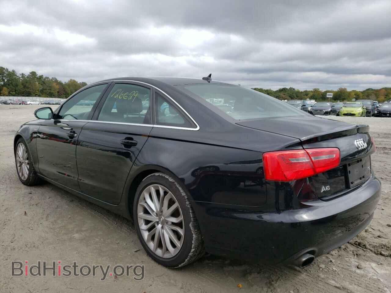 2012 AUDI A6 - VIN: WAUGGAFC9CN086575 - Фото 3