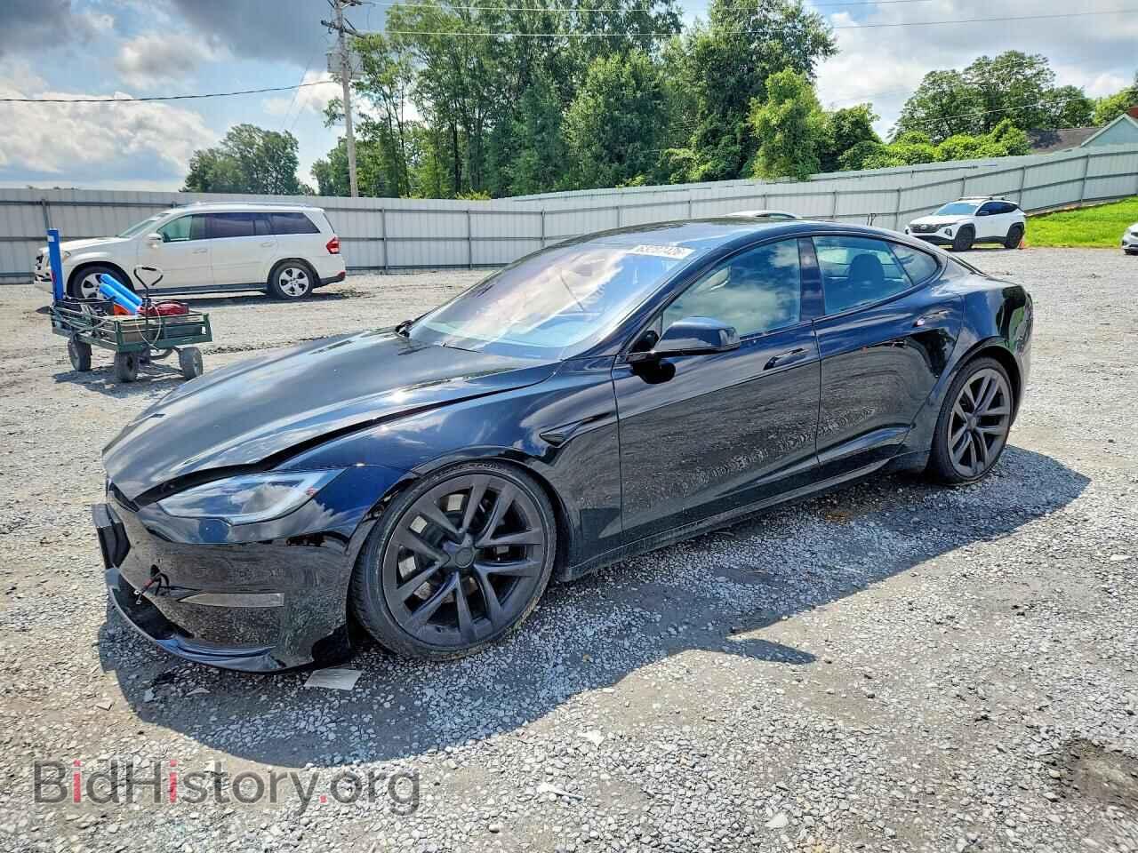 Фотография 5YJSA1E52NF490434 - TESLA MODEL S 2022