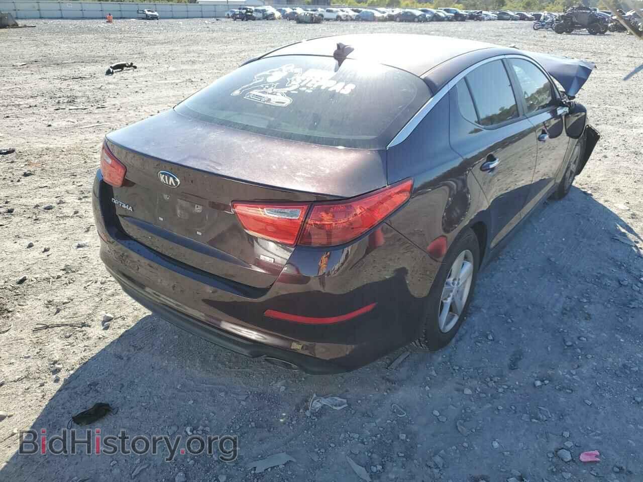 2014 KIA OPTIMA - VIN: 5XXGM4A77EG324509 - Фото 4