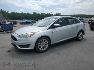 2016 Ford FOCUS SE, серебристый — VIN 1FADP3F25GL323417, Copart