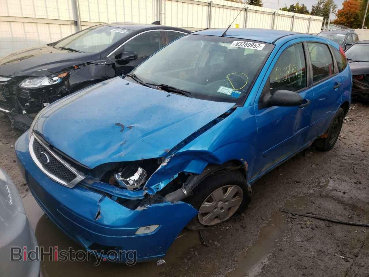 2007 FORD FOCUS - VIN: 1FAFP37N07W291721 - Фото 2