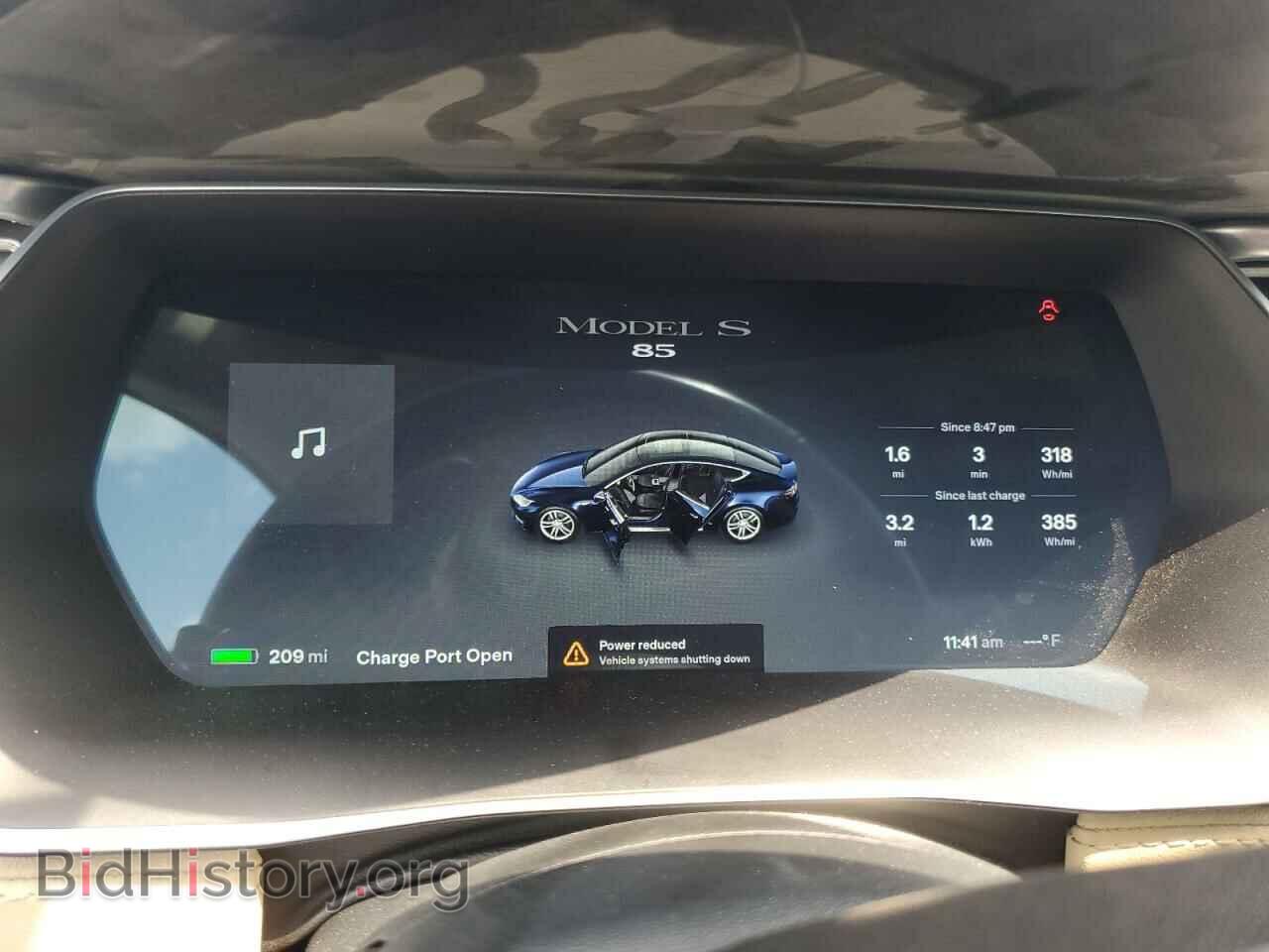 2014 TESLA MODEL S - VIN: 5YJSA1H13EFP40448 - Фото 9