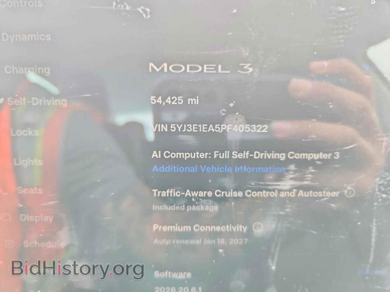 2023 TESLA MODEL 3 - VIN: 5YJ3E1EA5PF405322 - Фото 9