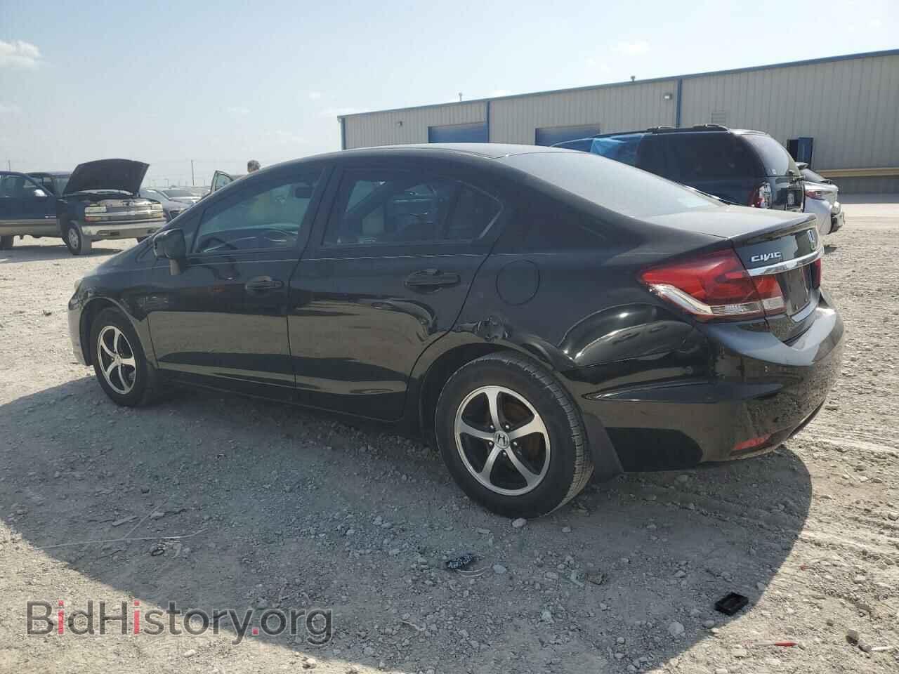 2015 HONDA CIVIC - VIN: 2HGFB2F76FH532864 - Фото 2