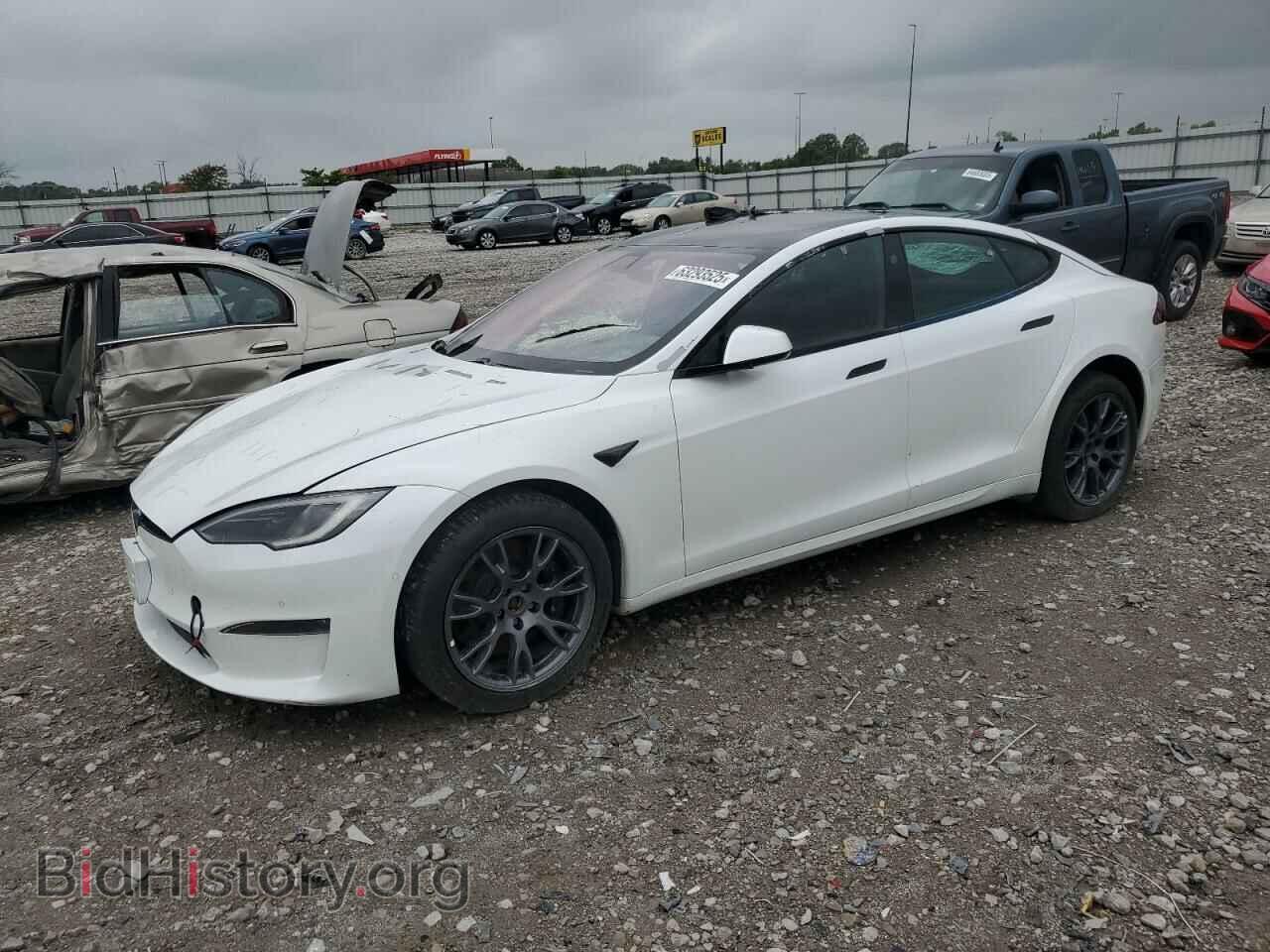 Photo 5YJSA1E59NF477132 - TESLA MODEL S 2022