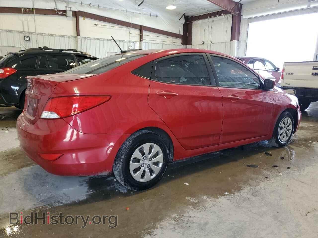 2016 HYUNDAI ACCENT - VIN: KMHCT4AEXGU970670 - Фото 3