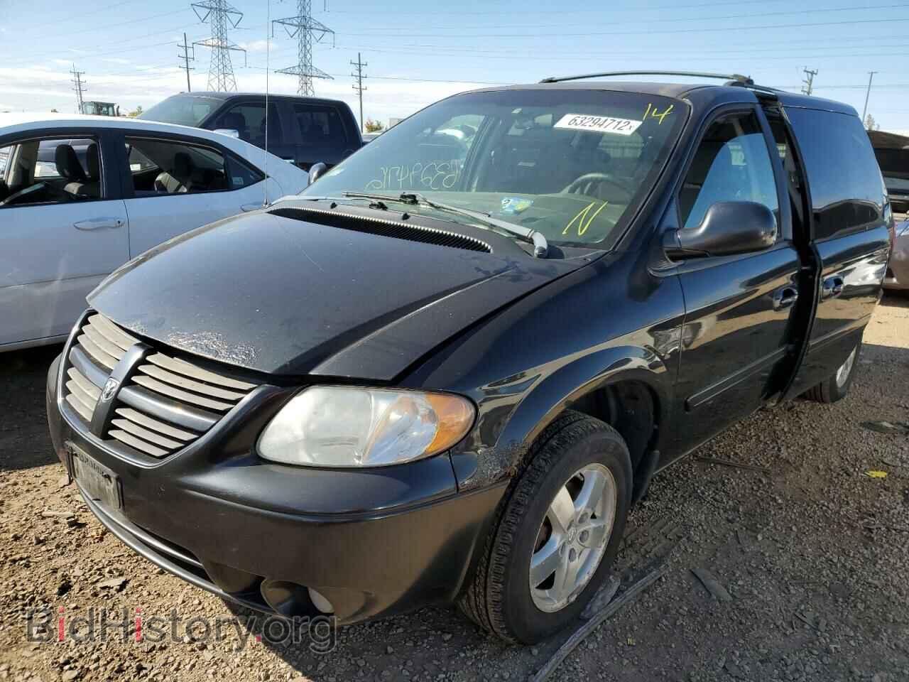 2007 DODGE CARAVAN - VIN: 2D4GP44L87R322328 - Фото 2