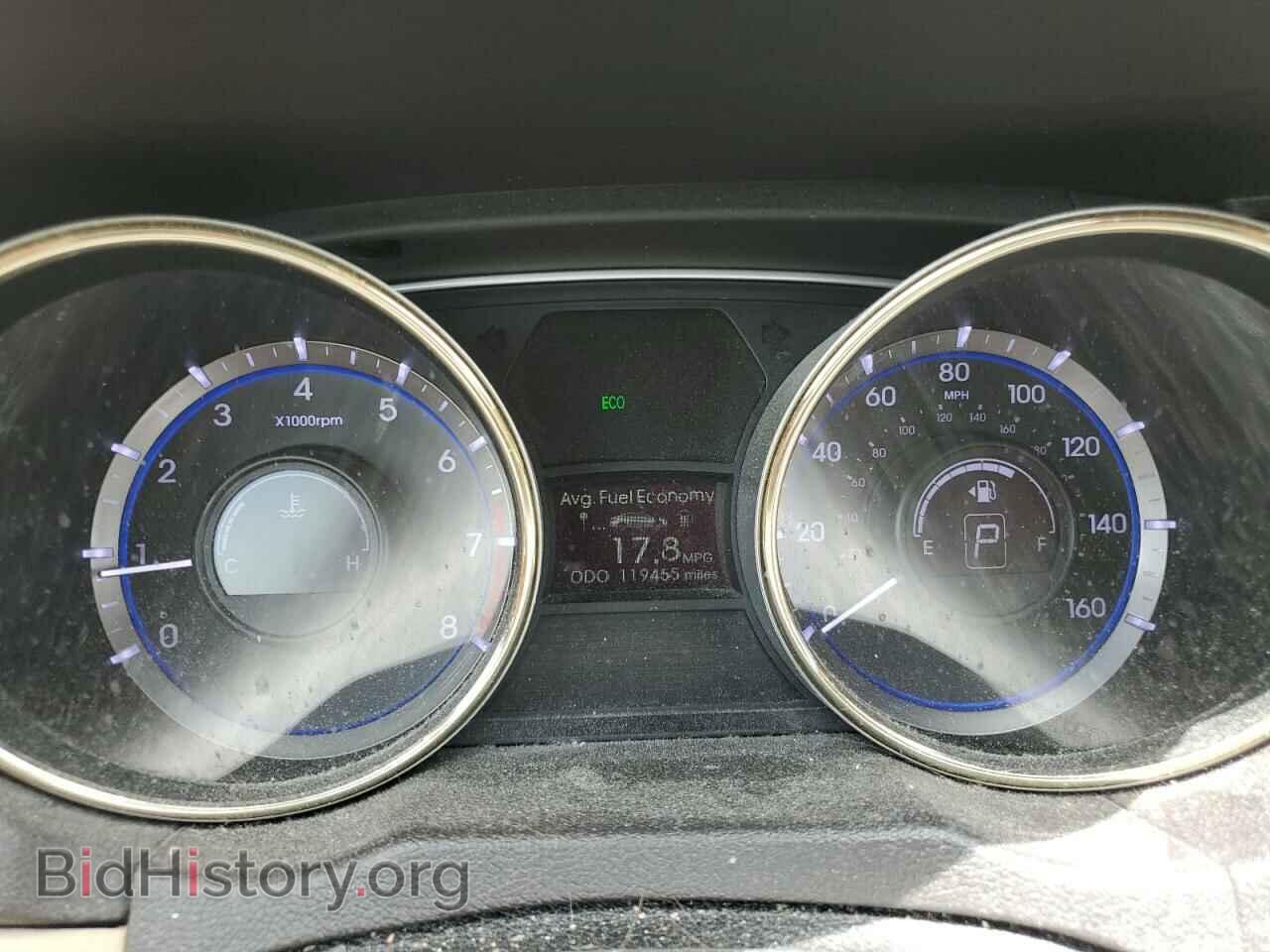 2013 HYUNDAI SONATA - VIN: 5NPEC4AC0DH662568 - Фото 9