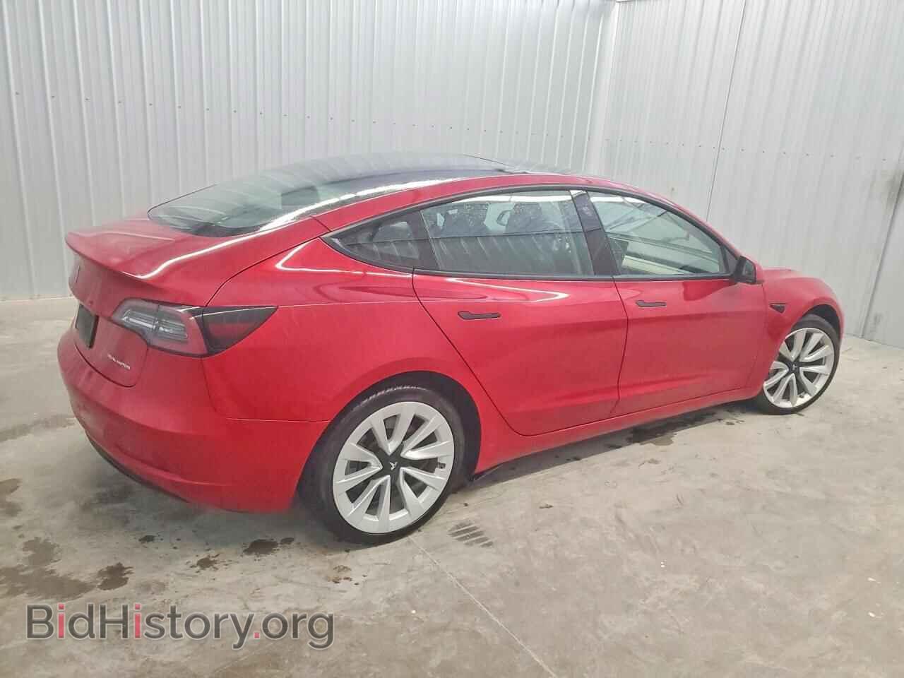 2022 TESLA MODEL 3 - VIN: 5YJ3E1EB9NF305049 - Фото 3