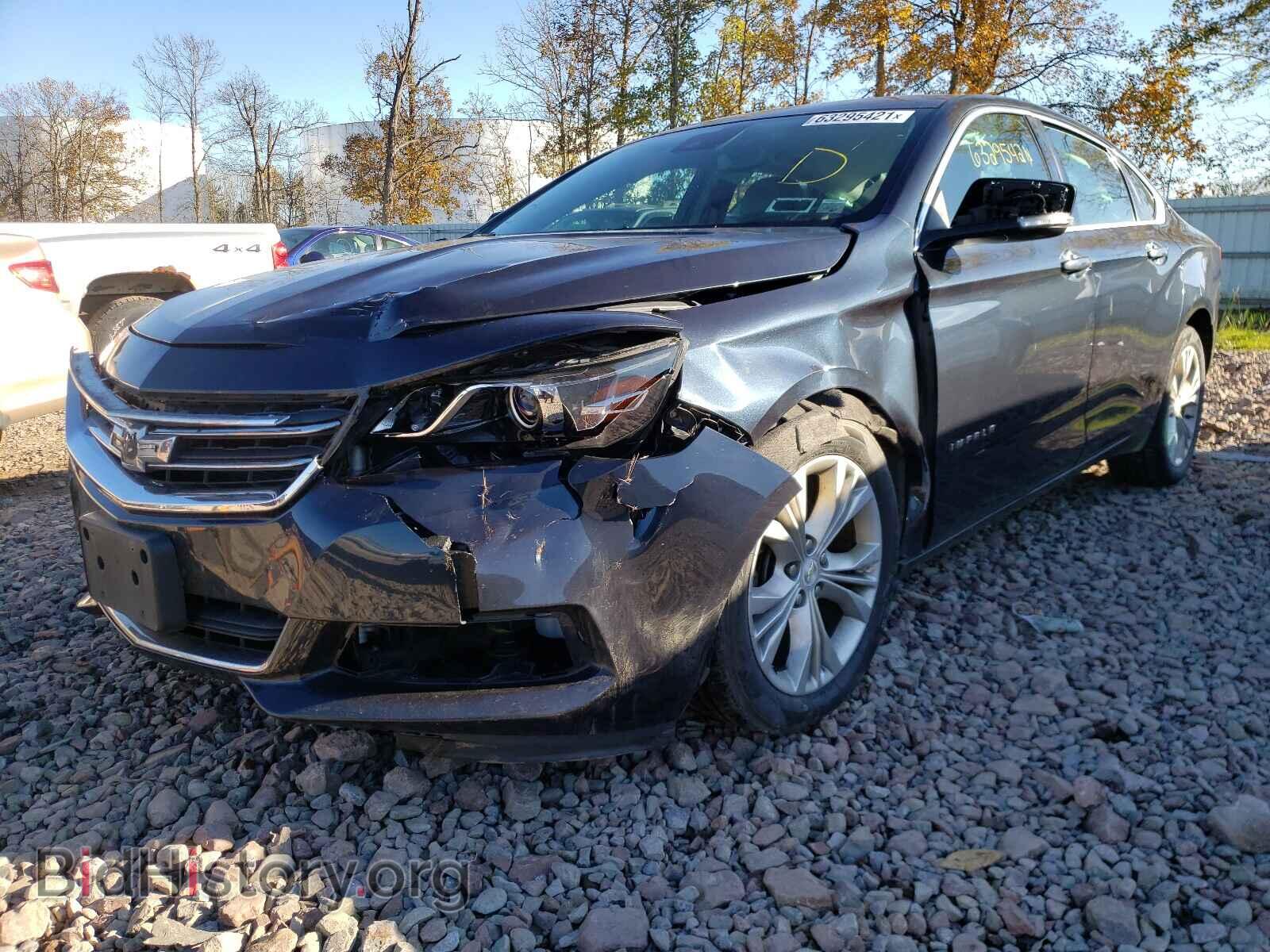 2014 CHEVROLET IMPALA - VIN: 2G1125S36E9154303 - Фото 2