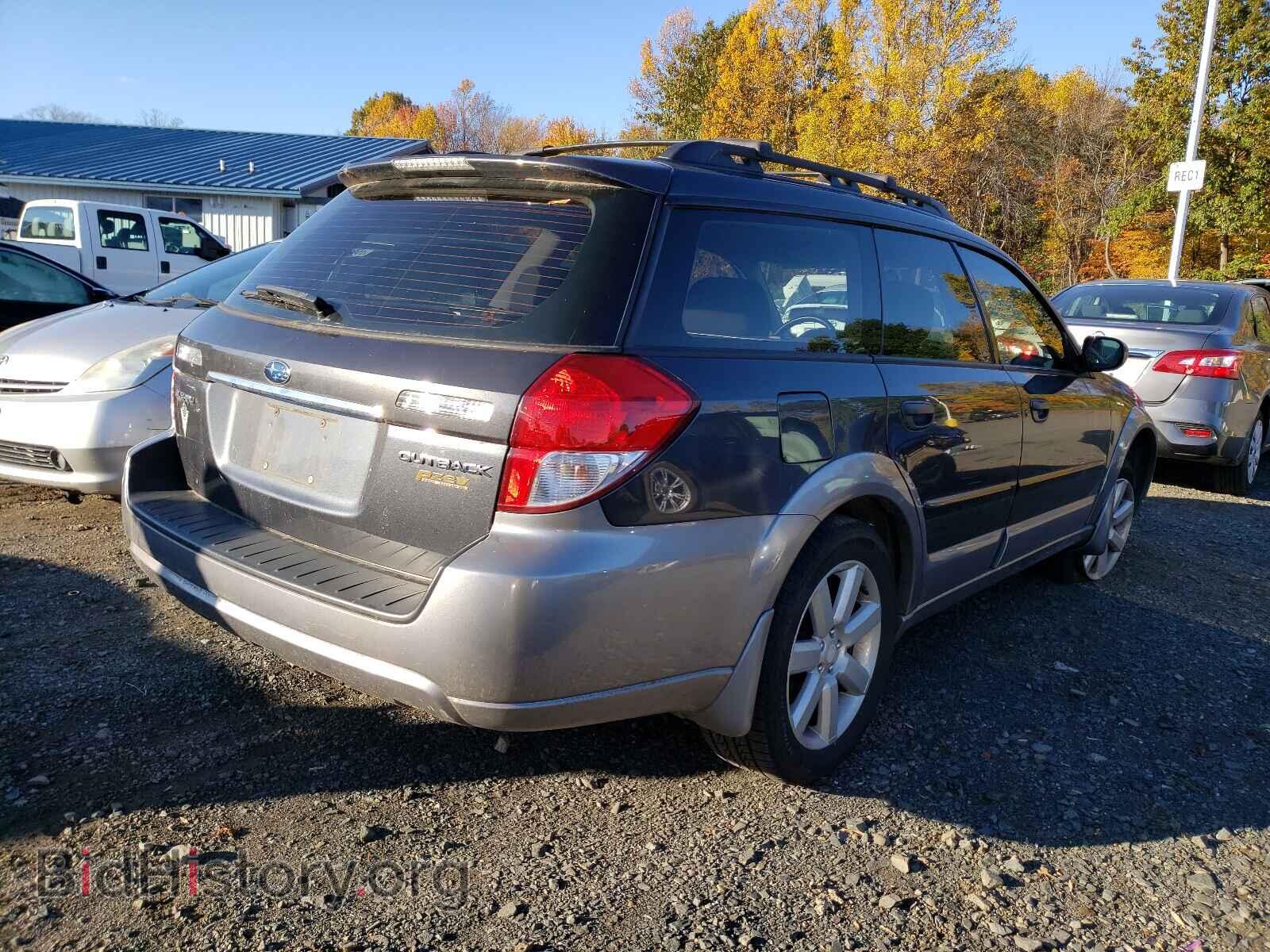 2009 SUBARU OUTBACK - VIN: 4S4BP61C697347543 - Фото 4