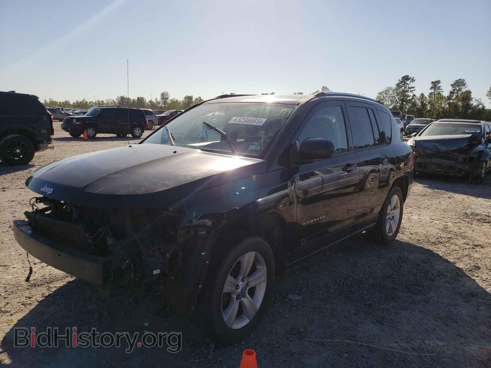 2014 JEEP COMPASS - VIN: 1C4NJCBB3ED914083 - Фото 2