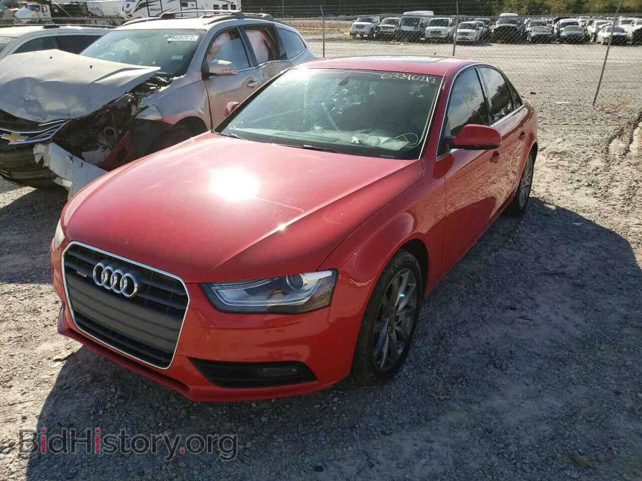 2013 AUDI A4 - VIN: WAUFFAFL3DN047660 - Фото 2