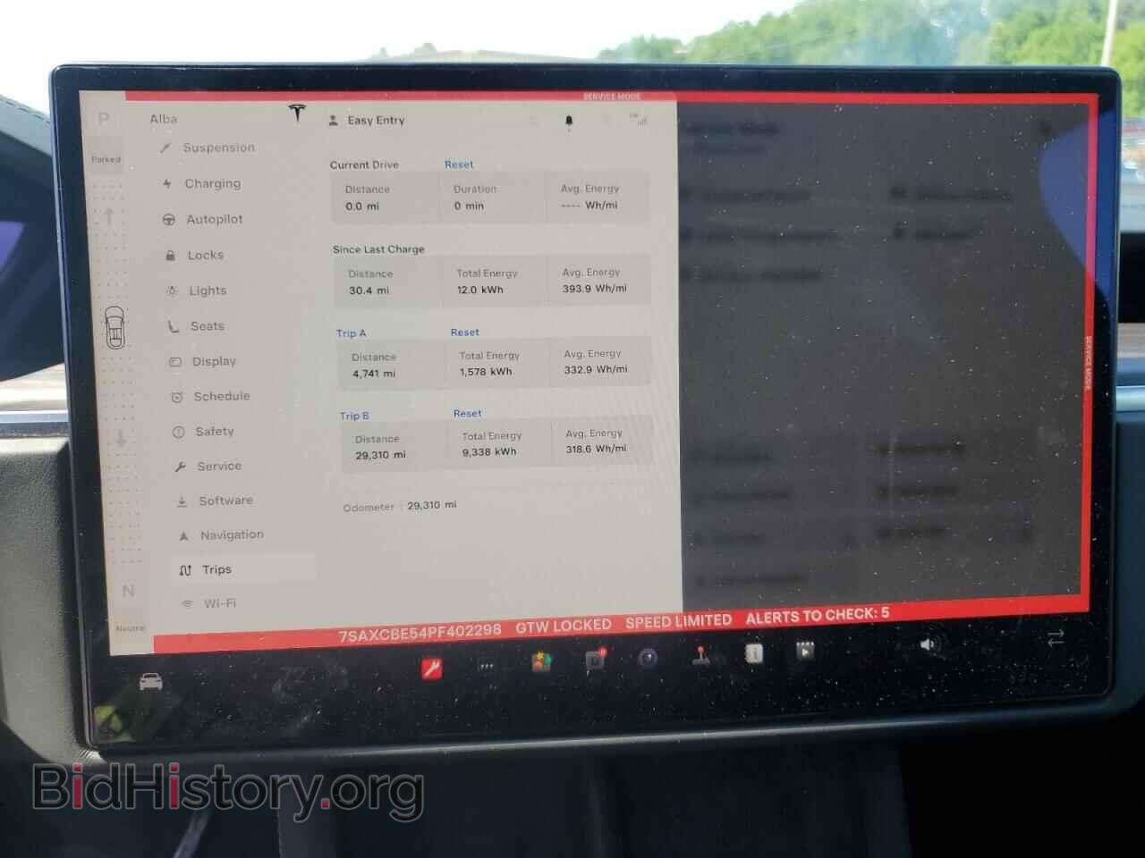 2023 TESLA MODEL X - VIN: 7SAXCBE54PF402298 - Фото 9