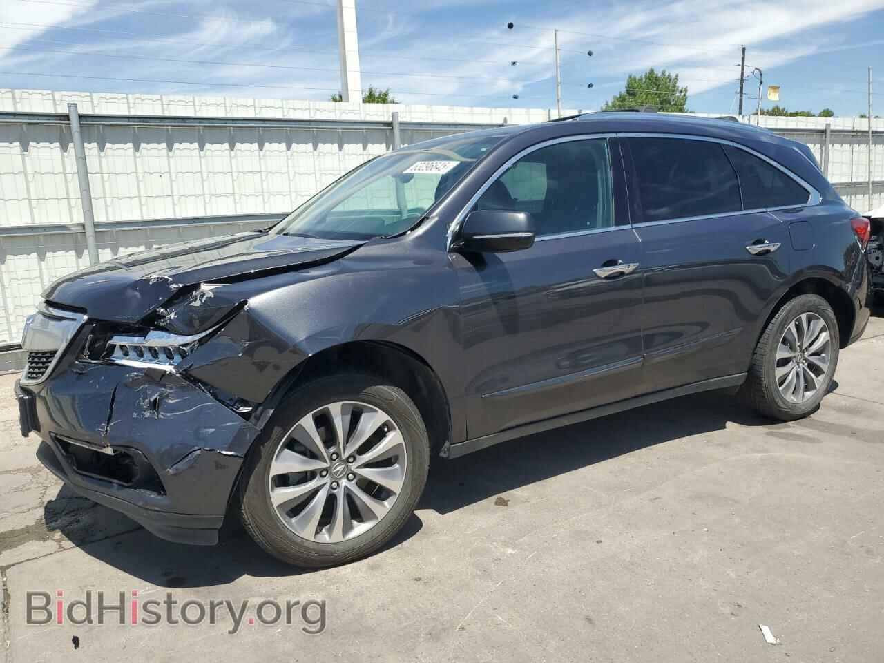 Фотография 5FRYD4H41EB037975 - ACURA MDX 2014